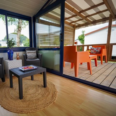 MOBILHOME 8 personas - SUPER PREMIUM GRAND LARGE ,3bed, 6/8 pers,aire acondicionado