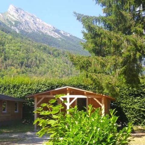 Chalet 4 personen - CABANE WOOD Ohne Sanitäranlagen