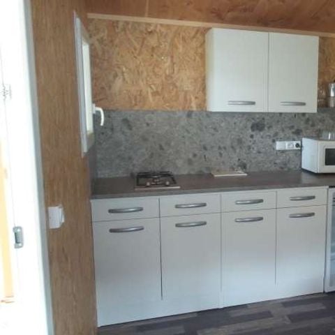 Chalet 4 personen - HOUTEN KABIN Zonder sanitair