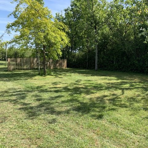 STAANPLAATS - Natuurarrangement (zonder elektriciteit): tent of caravan of camper of motor + 1 auto