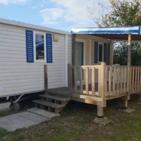 MOBILHOME 4 personnes - Mobil-Home Confort Large 3 Pièces 4 Personnes + TV