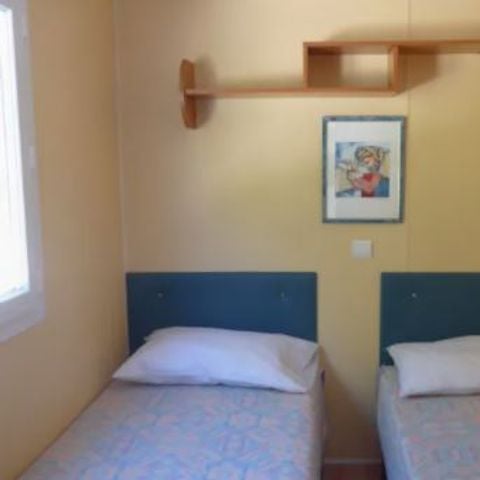 Stacaravan 4 personen - le Chamoix 2 kamers / Aankomst en vertrek op ZONDAG in juli en augustus
