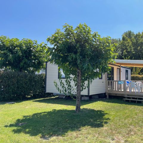 MOBILHOME 4 personas - Premium Garden 2 habitaciones con aire acondicionado