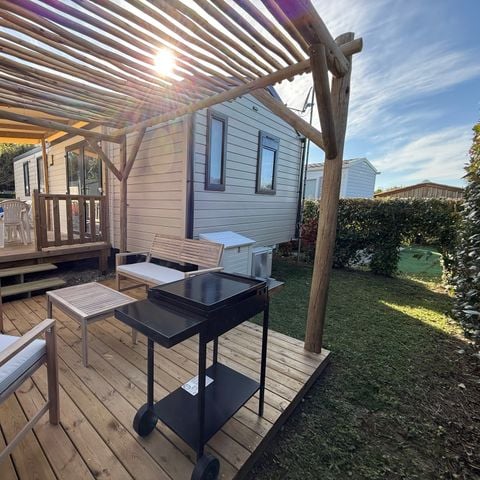 MOBILHOME 4 personas - Premium Garden 2 habitaciones con aire acondicionado
