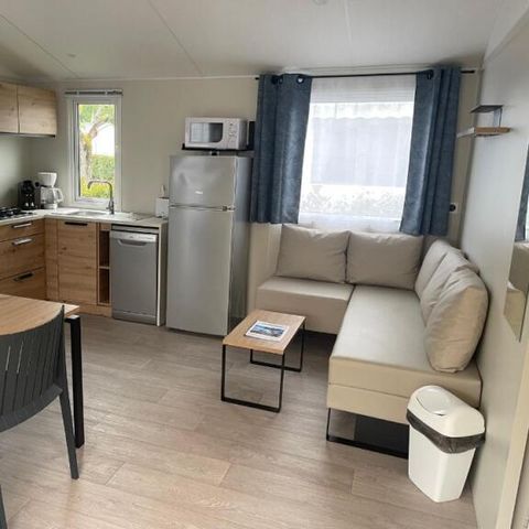 MOBILHOME 4 personas - Premium Garden 2 habitaciones con aire acondicionado