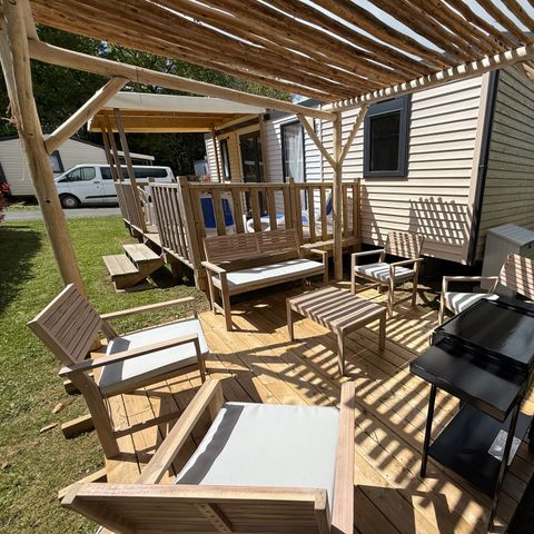 MOBILHOME 6 personas - Premium Garden 3bed Aire acondicionado