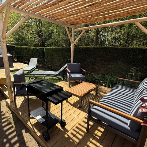 Mobilheim 4 Personen - Luxe SPA mit Klimaanlage - 2 Schlafzimmer - 2 Bäder - 2 WC (Jahr 2025)