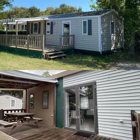 Mobile home 6 persons - Comfort + 3 bedrooms