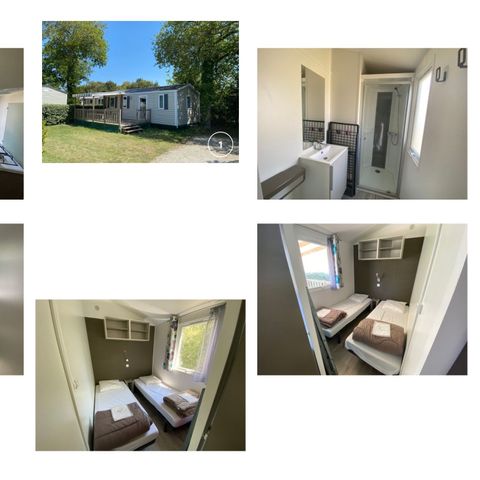 Mobile home 6 persons - Comfort + 3 bedrooms