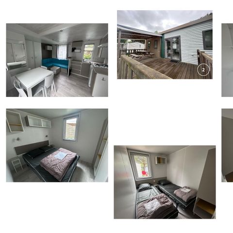 Mobile home 6 persons - Comfort + 3 bedrooms