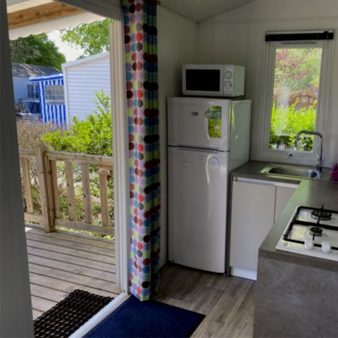 Mobilheim 4 Personen - Komfort + 2 Zimmer