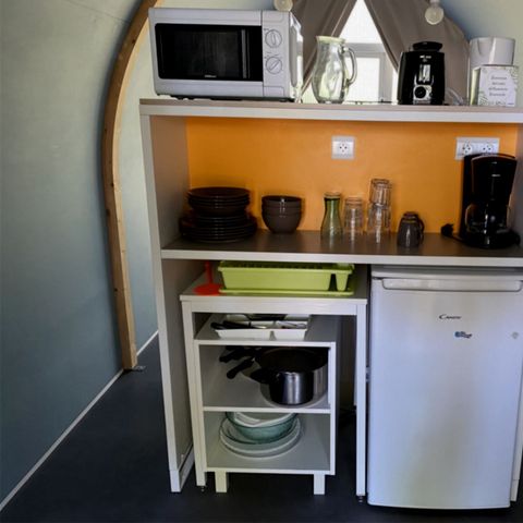 Glampingtent 3 personen - Coco Sweet - onhygiënisch