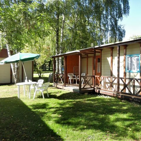 Bungalow 6 personen - 2 sl.k. - S