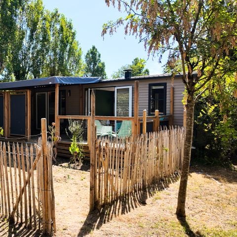 BUNGALOW 4 personnes - Coté jardin Emeraude 2CH 4PERS