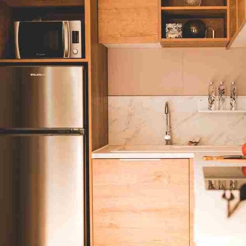 MOBILHOME 4 personnes - Coté jardin Emeraude 2CH 4PERS