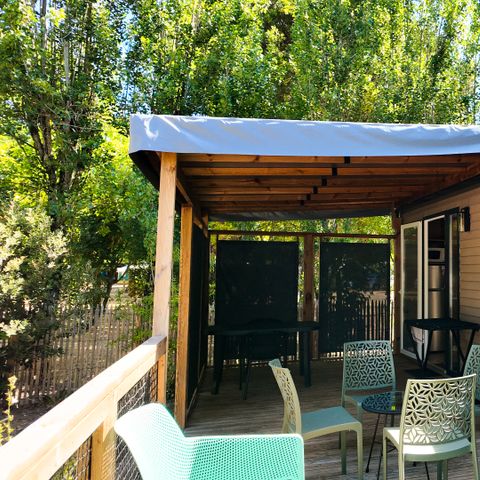 BUNGALOW 4 personnes - Coté jardin Emeraude 2CH 4PERS