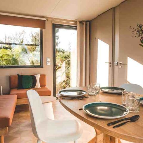 MOBILHOME 4 personnes - Coté jardin Emeraude 2CH 4PERS