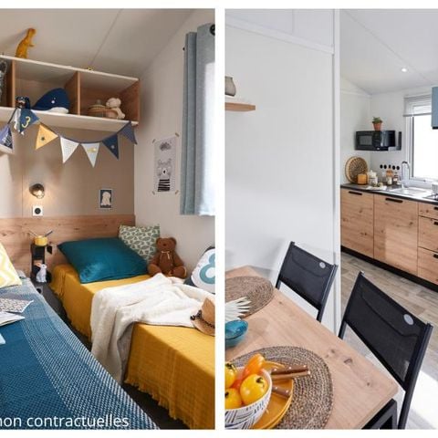 MOBILHOME 4 personnes - Cottage Aubépine 