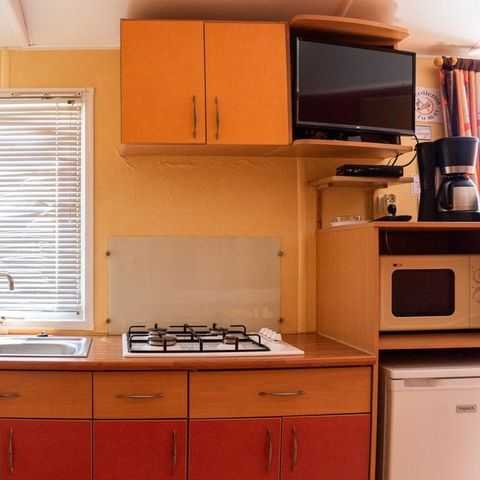 Mobilheim 4 personen - Retro-Pavillon für 4 Personen – 2 Schlafzimmer