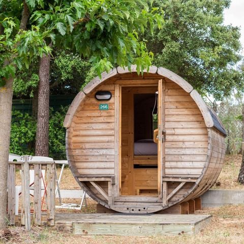 Hébergement 2 personnes - Barrel 1 chambre