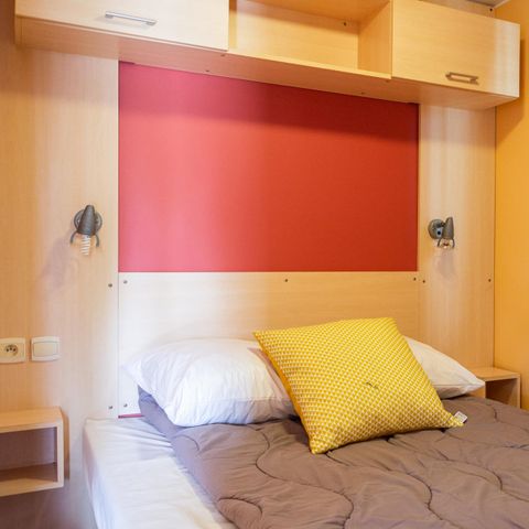 Mobilheim 4 personen - Retro-Terrasse für 4 Personen – 2 Schlafzimmer