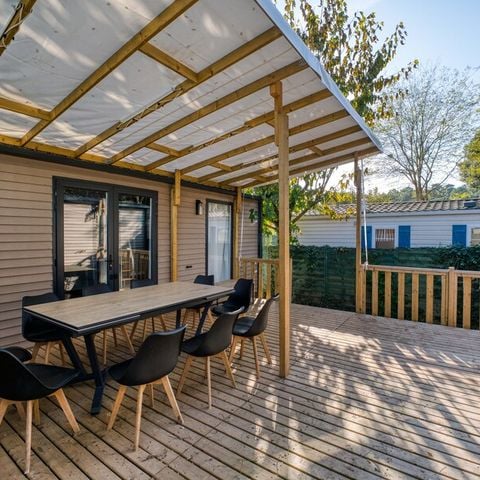 MOBILE HOME 10 people - Tribu: two side-by-side homes