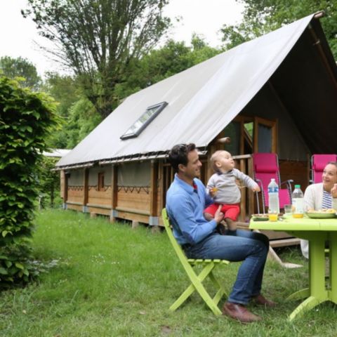 Safarizelt 6 Personen - 4-Jahreszeiten-Lodge