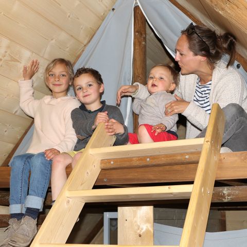 Safarizelt 6 Personen - 4-Jahreszeiten-Lodge