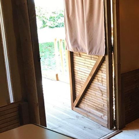 TENTE TOILE ET BOIS 2 personnes - PMR (sans sanitaires)