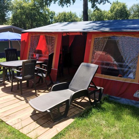 Tent 4 personen - RETRO BUNGALOWTENT