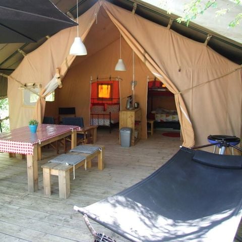 Bungalowtent 4 personen - Safaritent Ensuite La Perle