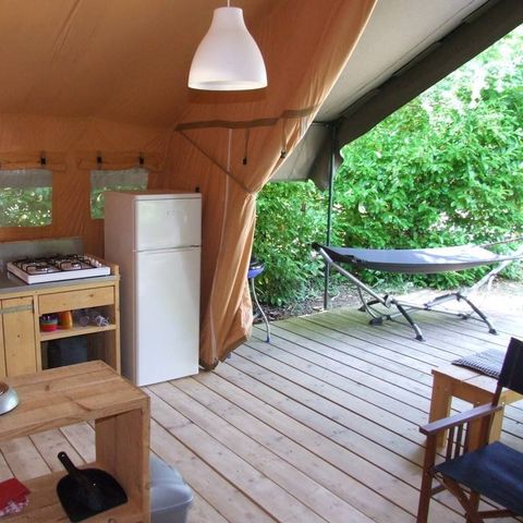 Bungalowzelt 4 Personen - Safaritent Anschließend La Perle