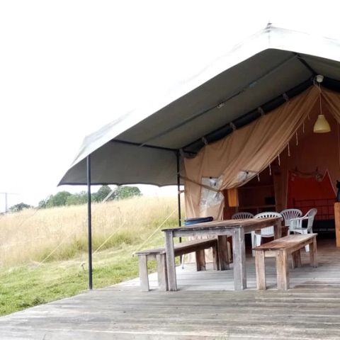 CANVAS AND WOOD TENT 4 people - COLORADO SAFARI TENT