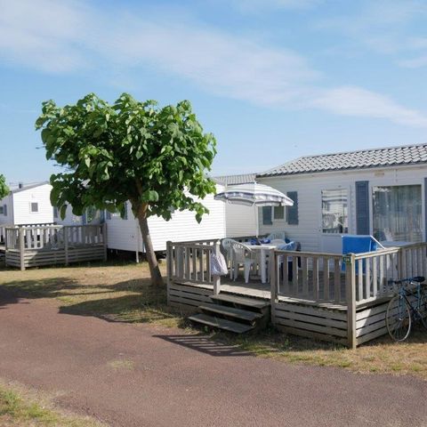 Stacaravan 6 personen - 3 kamers 4/6 personen