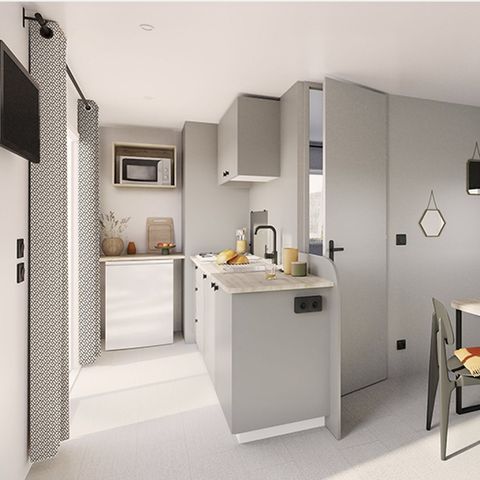 BUNGALOW 4 personnes - Select TV LV Clim Plancha - 2 chambres - 4 personnes