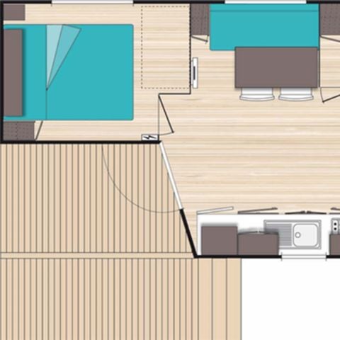 BUNGALOW 4 personnes - Ohara