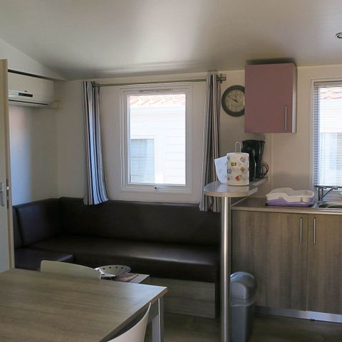 MOBILHOME 6 personnes - Cordélia Nouveauté (Vue sur mer en supplément 300€ à réservé avant l'arrivée)