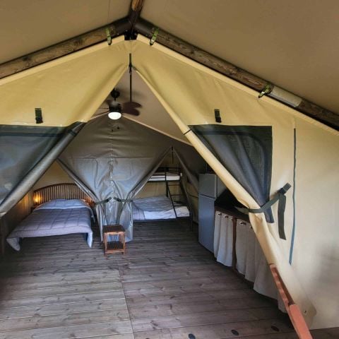 TENTE TOILE ET BOIS 5 personnes - Tente Ecolodge 4 personnes