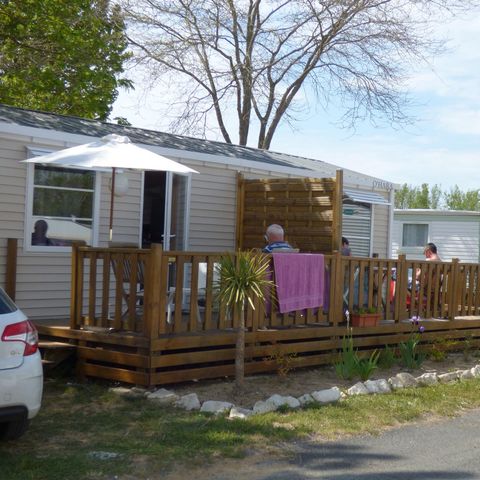 BUNGALOW 3 personnes - Mobilhome 2/3 personnes - 1 chambre - terrasse