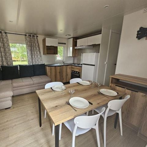 Stacaravan 6 personen - Stacaravan Luxe 6 pers 3 slm