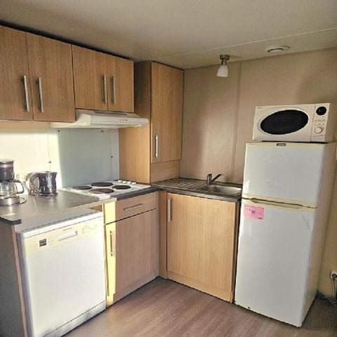Stacaravan 6 personen - Stacaravan Confort 4/6 pers 2 slaapkamers 2 badkamers