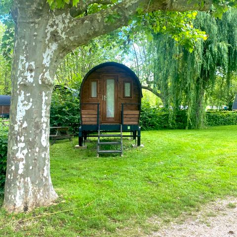 UNIEKE ACCOMMODATIE 4 personen - Roulottes du Val de Saône ( 2 volwassenen + 2 kinderen)