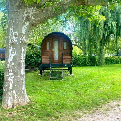 UNIEKE ACCOMMODATIE 4 personen - Roulottes du Val de Saône ( 2 volwassenen + 2 kinderen)