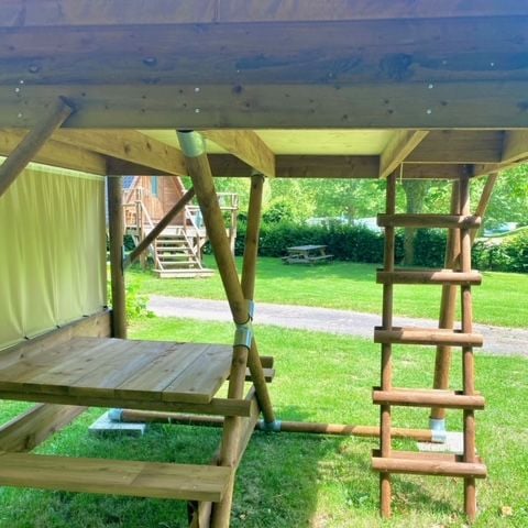 Hébergement 2 personnes - Bivouac sur pilotis