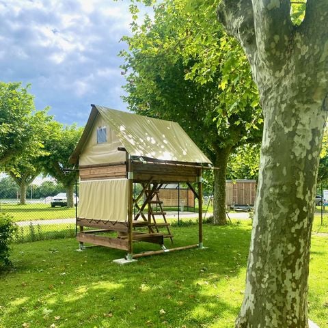 Hébergement 2 personnes - Bivouac sur pilotis