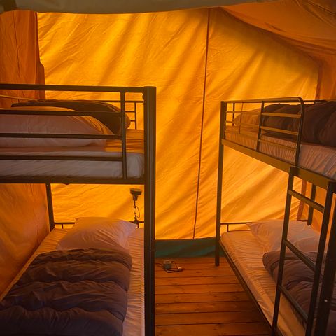 TENTE TOILE ET BOIS 6 personnes - SAFARI LODGE