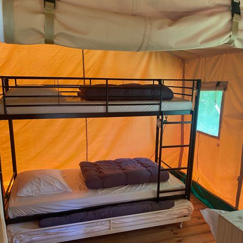 TIENDA DE LONA Y MADERA 4 personas - SAFARI LODGE