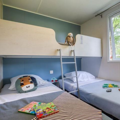 Stacaravan 6 personen - Comfort 3 slaapkamers