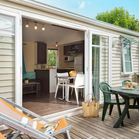Stacaravan 6 personen - Comfort 3 slaapkamers