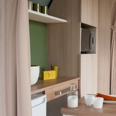 Bungalowzelt 4 personen - Komfortzelt 2 Zimmer (ohne Sanitäranlagen)